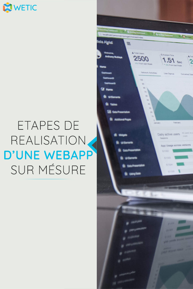 Etapes de realisation d’une webapp sur mésure